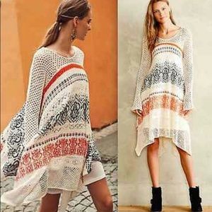 Sleeping in Snow Risen Sun Tunic Dress
